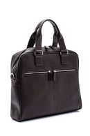 Men's Brown Briefcase | Derimod