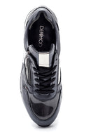Kadın Deri Fermuar Detaylı Sneaker | Derimod