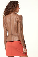 Kiara Women's Leather Jacket | Derimod