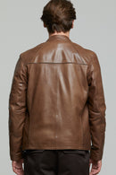 Neymar Men's Leather Jacket | Derimod