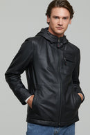 Shaw Men's Leather Jacket | Derimod