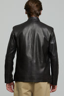 Bonucci Men's Leather Jacket | Derimod