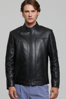 Butler Men's Leather Jacket | Derimod
