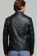 Butler Men's Leather Jacket | Derimod