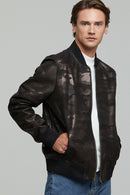 Iniesta Men's Leather Jacket | Derimod
