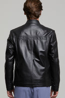George Men's Leather Jacket | Derimod