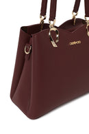 Woman Burgundy Long-Strap Shoulder Bag | Derimod