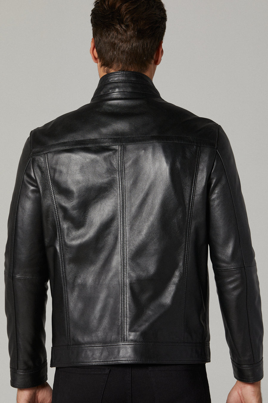 Jeff Men's Leather Jacket