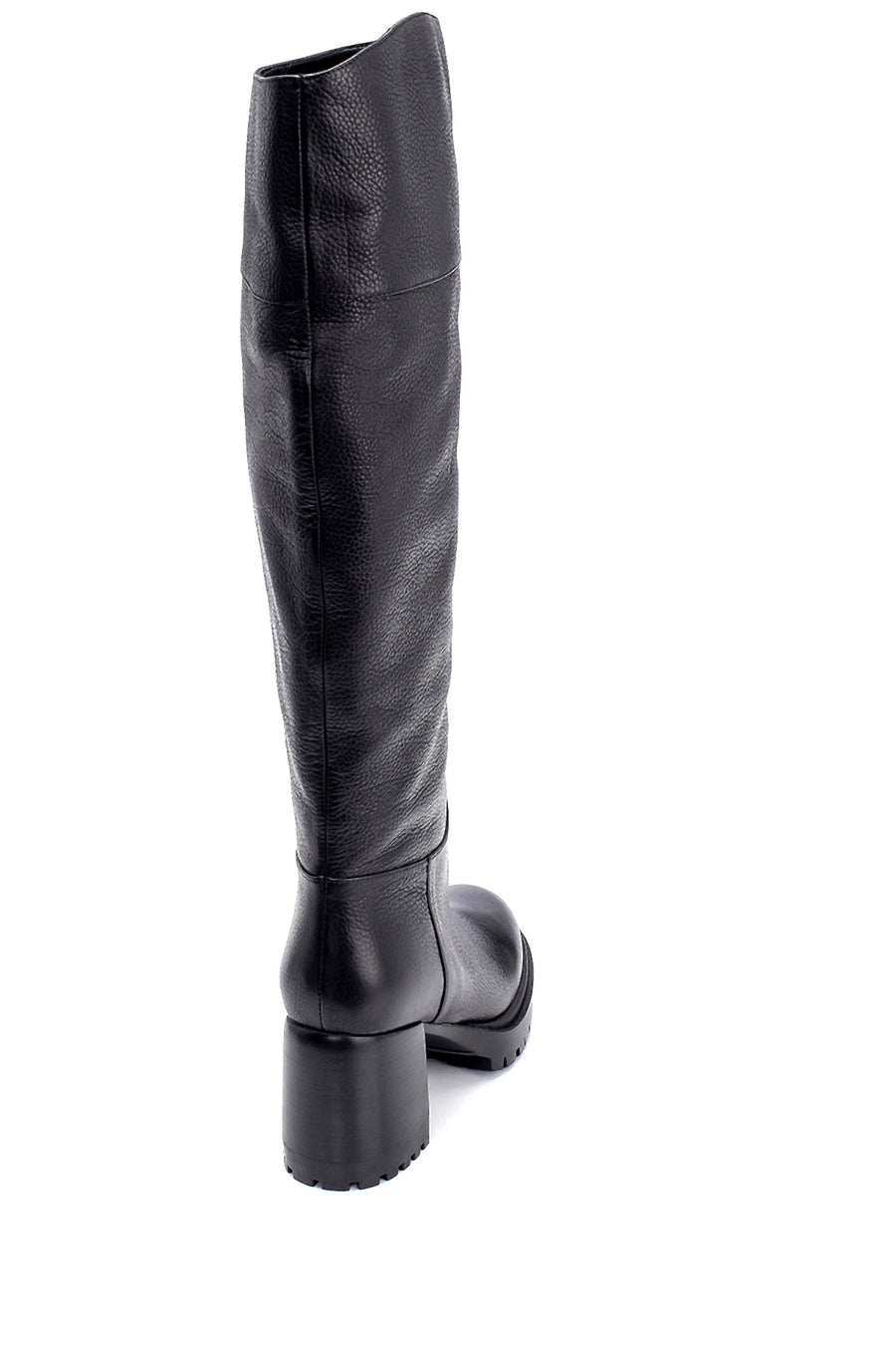 Women's Leather Heeled Boots
