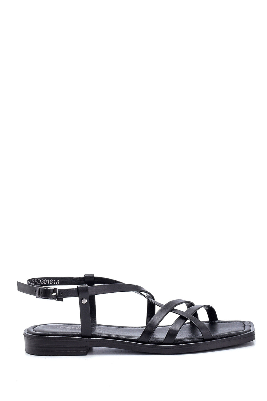 Women's Leather Sandals 21SFD301818 | Derimod