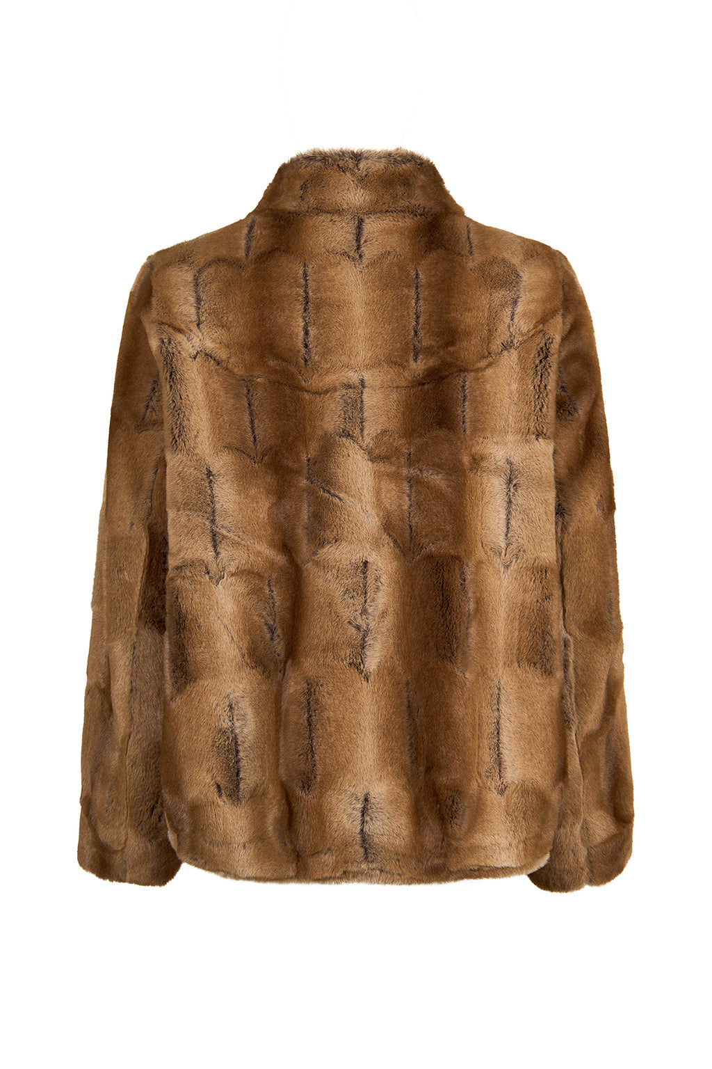 Altabadia Kadın Camel Oversize Teddy Mont