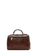 Woman Brown Long-Strap Crossbody Bag | Derimod