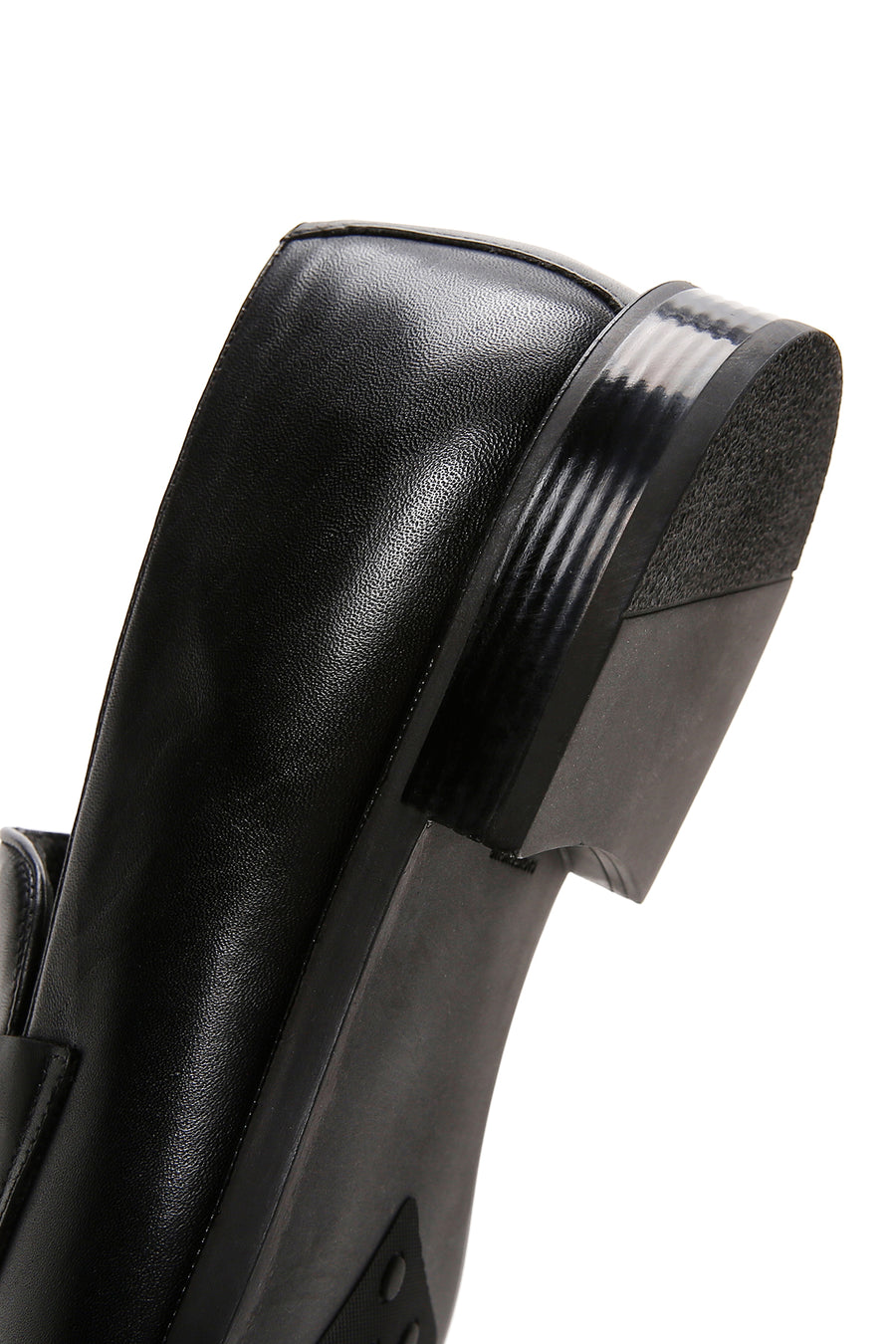 Men's Black Large Size Leather Classic Shoes