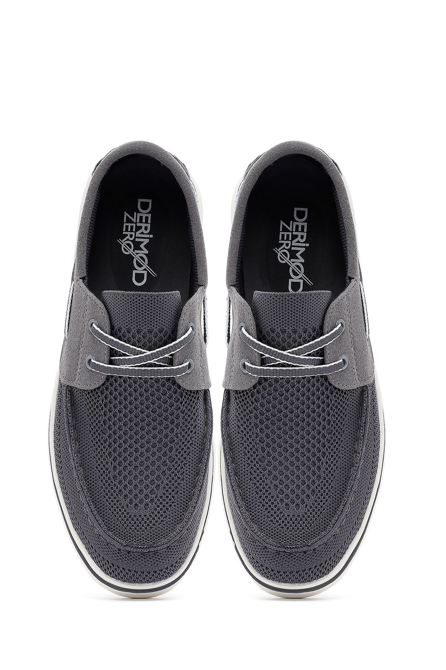 
Derimod Zero Men's Grey Lace-Up Fabric Casual Shoes
