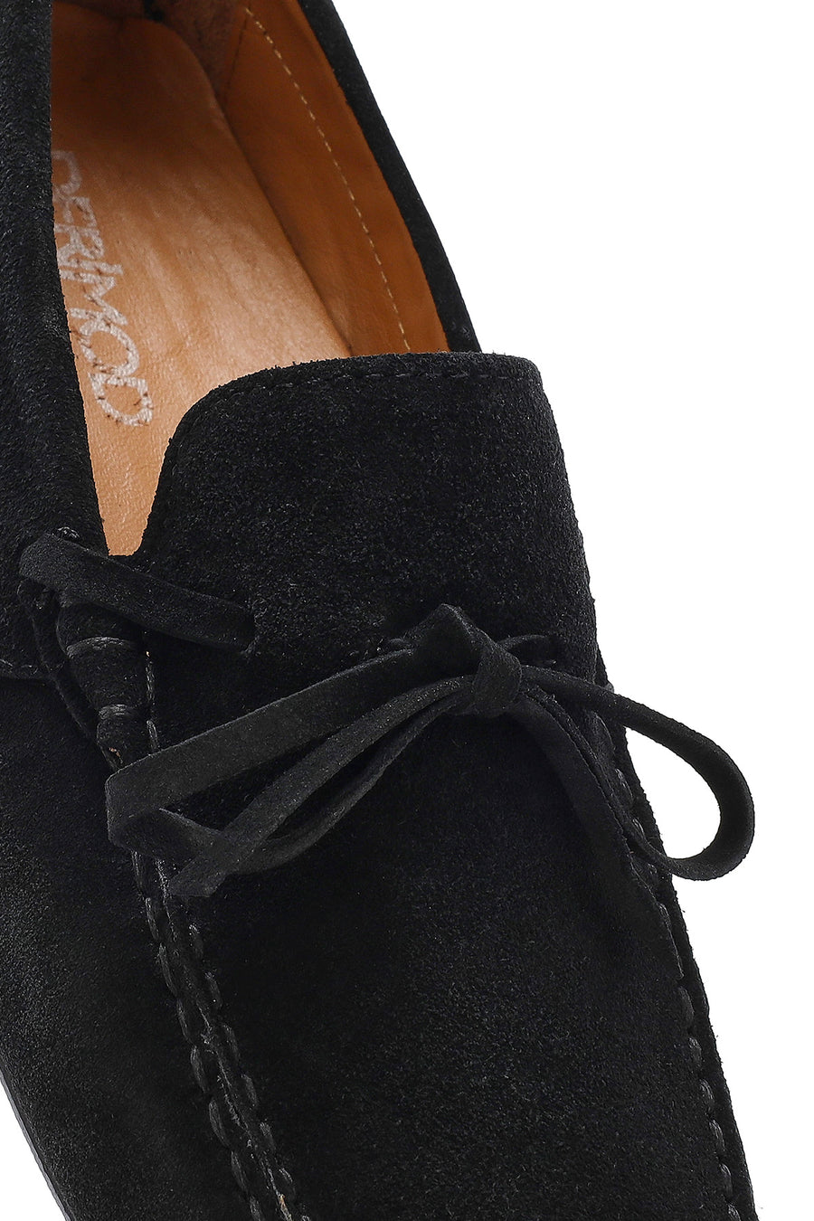 Men's Black Suede Leather Loafer