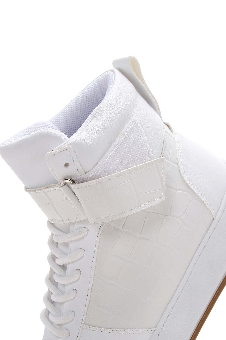 Women's White High Top Sneaker