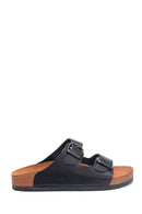 Women's Casual Leather Slippers | Derimod