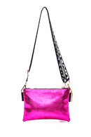 Women's Pink Metallic Clutch Bag | Derimod