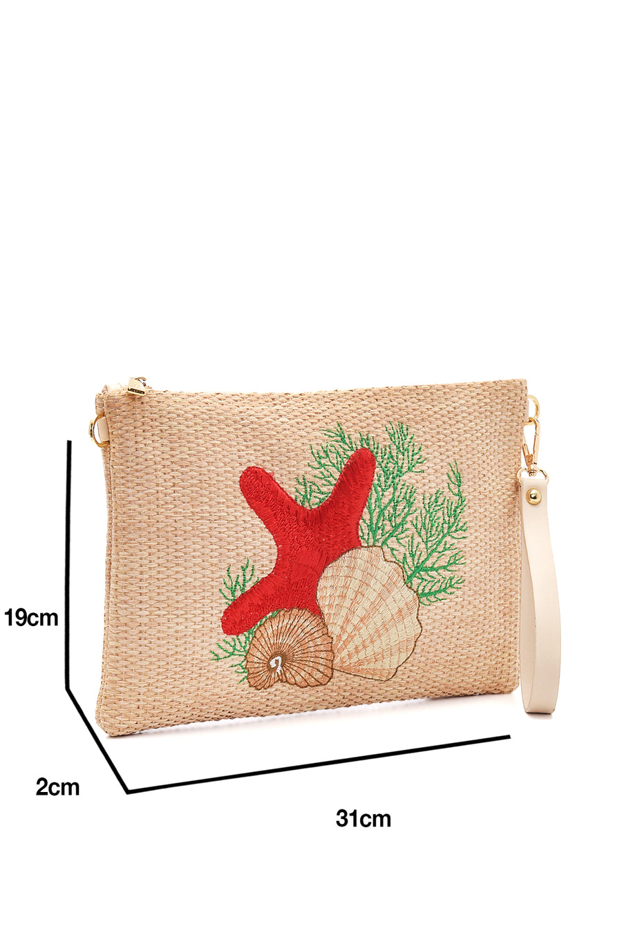 Women's Multicolored Fabric Portfolio