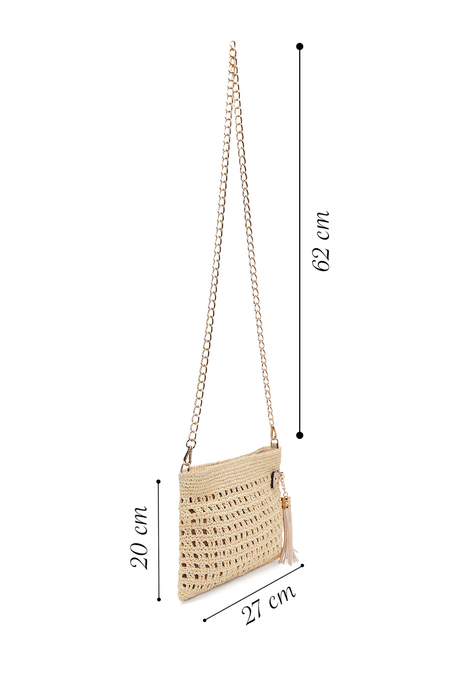 Women's Straw Crossbody Bag