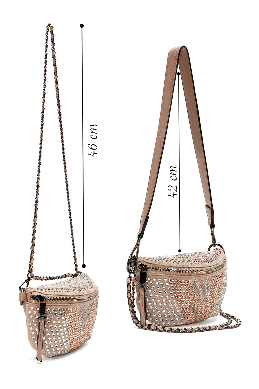 Women's Studded Waist Bag