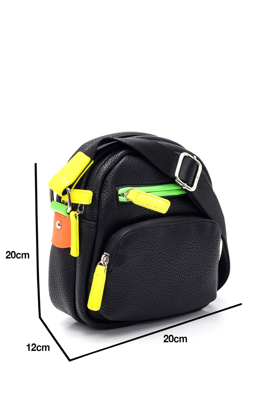 Women's Color Detailed Crossbody Bag