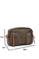 Women's Green Faux Leather Crossbody Bag | Derimod