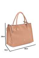 Women's Brown Faux Leather Shoulder Bag | Derimod