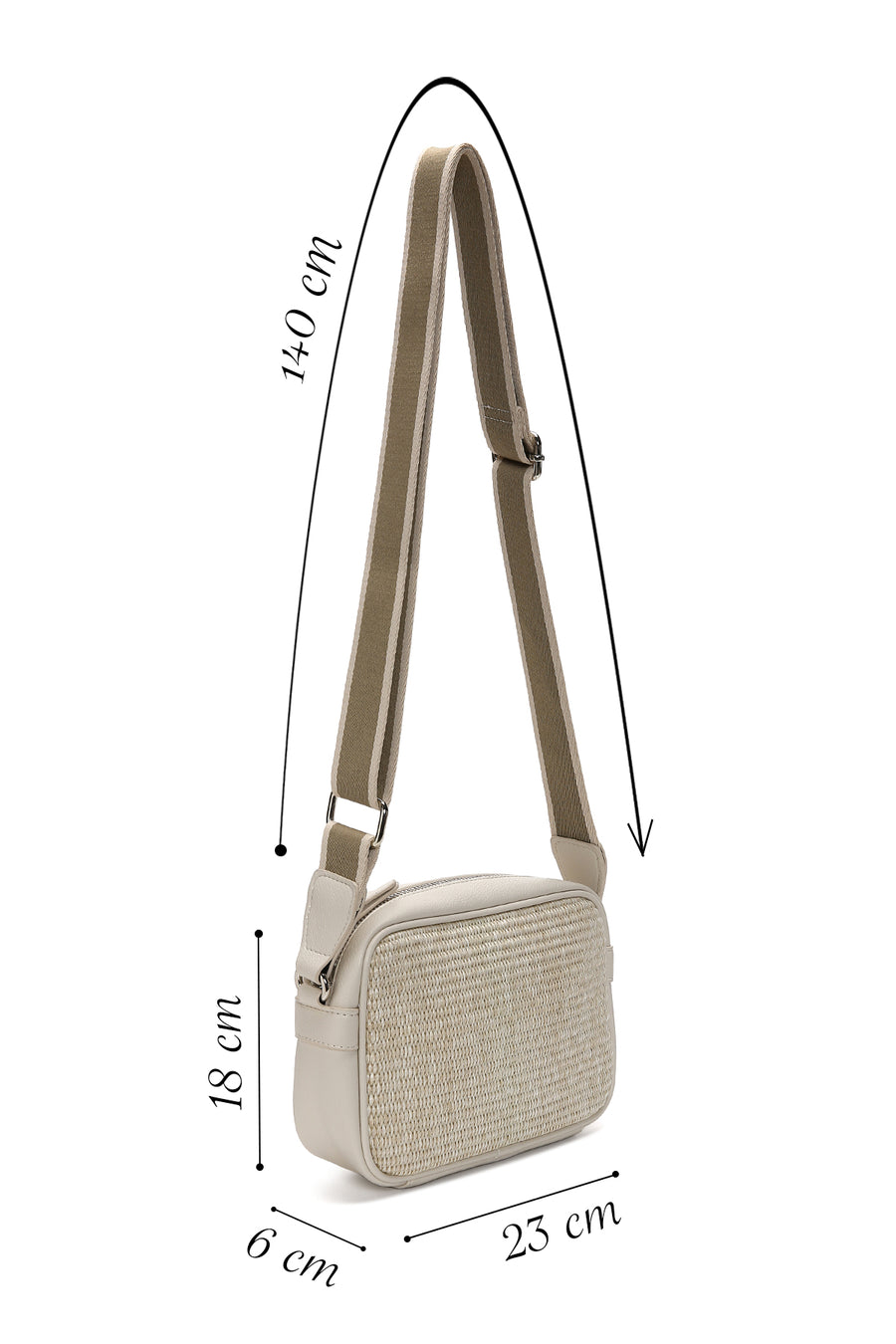 Women's Braided Crossbody Bag