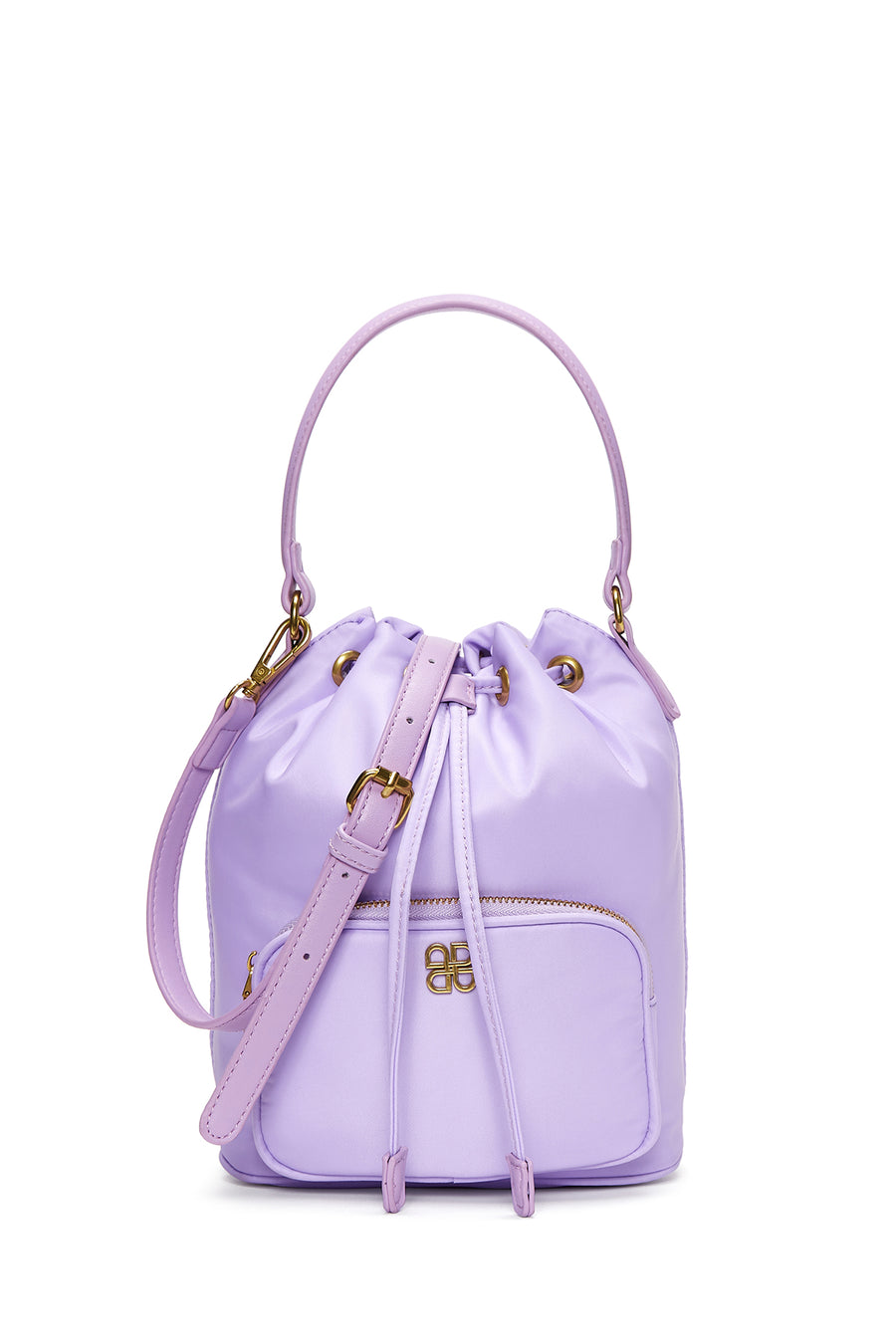 Women's Lilac Drawstring Handbag 22SBD24866F | Derimod