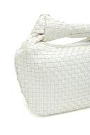 Women's White Braided Handbag | Derimod