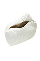 Women's White Braided Handbag | Derimod