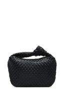 Women's Black Braided Handbag | Derimod
