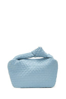 Women's Blue Braided Handbag | Derimod