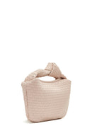 Women's Pink Braided Handbag | Derimod