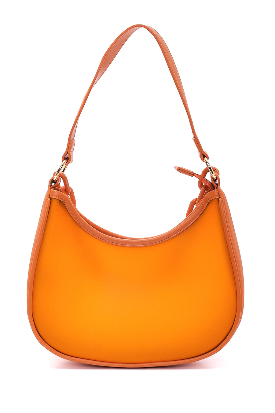 Women's Orange Transparent Shoulder Bag 22SBD2621PV | Derimod
