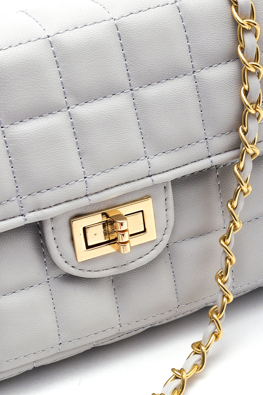 Women's Quilted Crossbody Bag