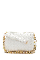 Women's White Faux Leather Handbag | Derimod