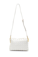 Women's White Faux Leather Handbag | Derimod