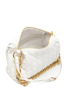 Women's White Faux Leather Handbag | Derimod