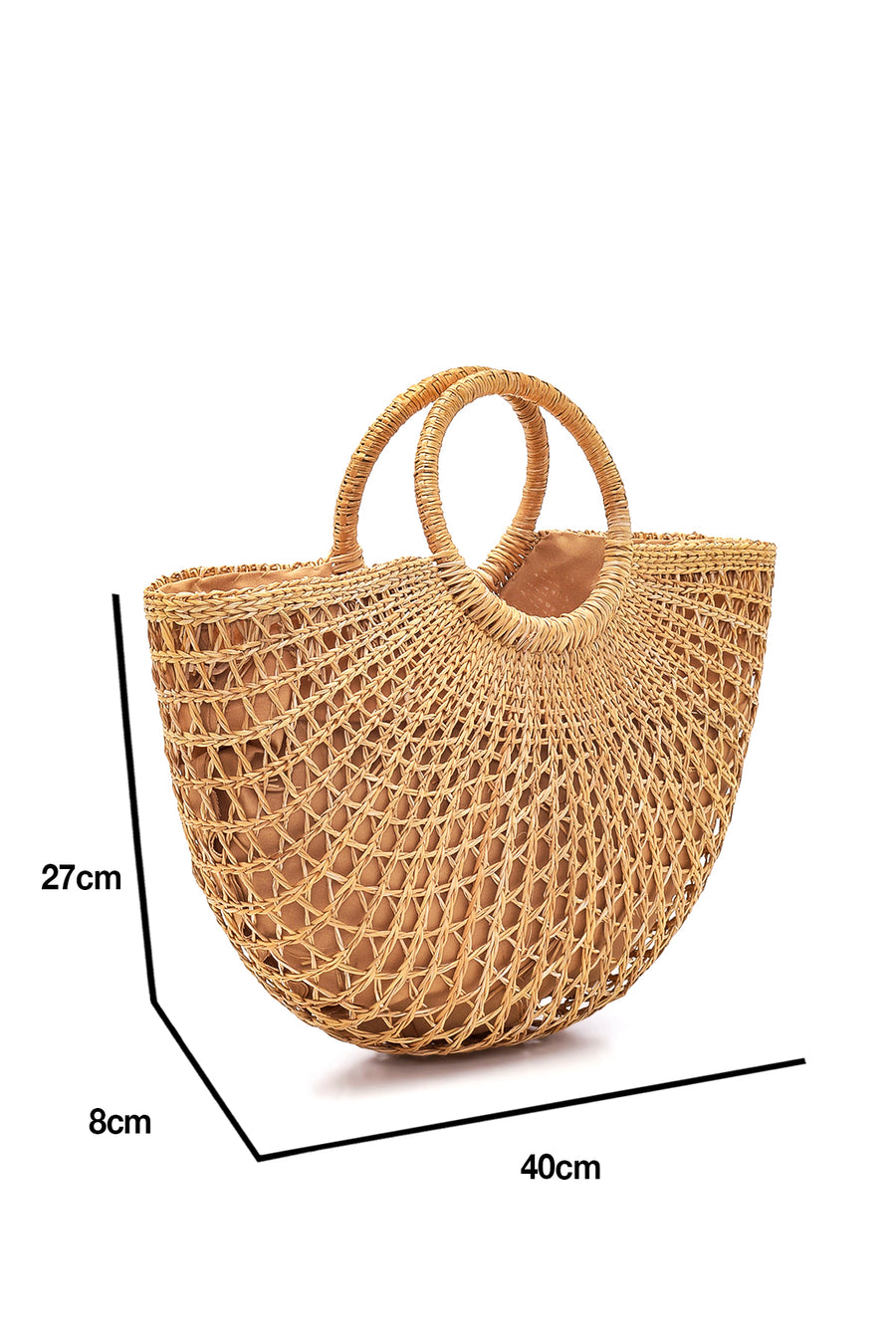 Women's Straw Handbag
