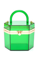 Women's Green Transparent Handbag | Derimod