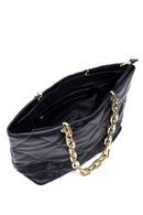 Women's Black Faux Leather Shoulder Bag | Derimod