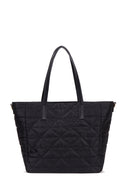 Women's Black Fabric Shoulder Bag | Derimod