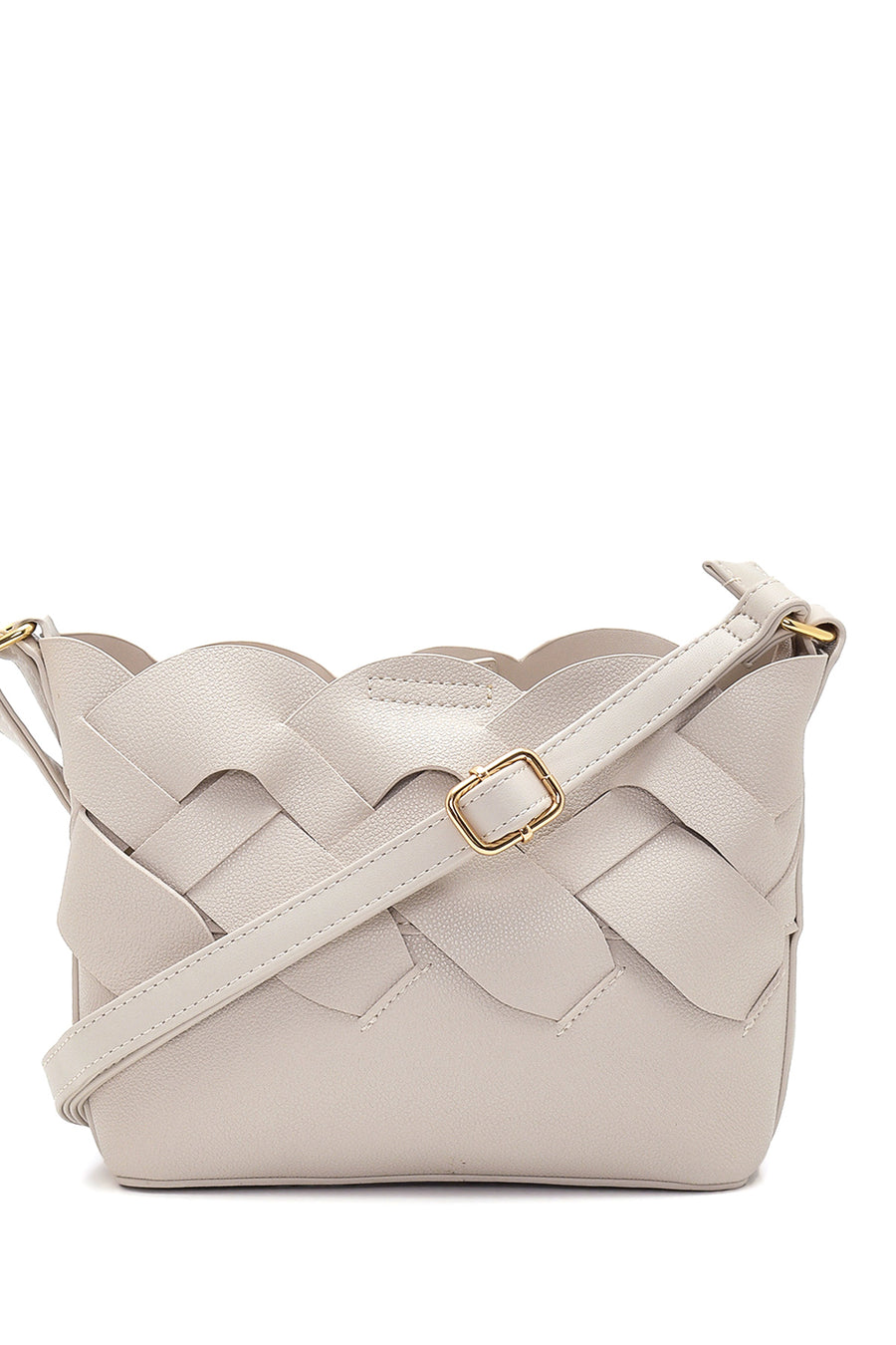 Women's Braided Crossbody Bag 22SBD280929 | Derimod
