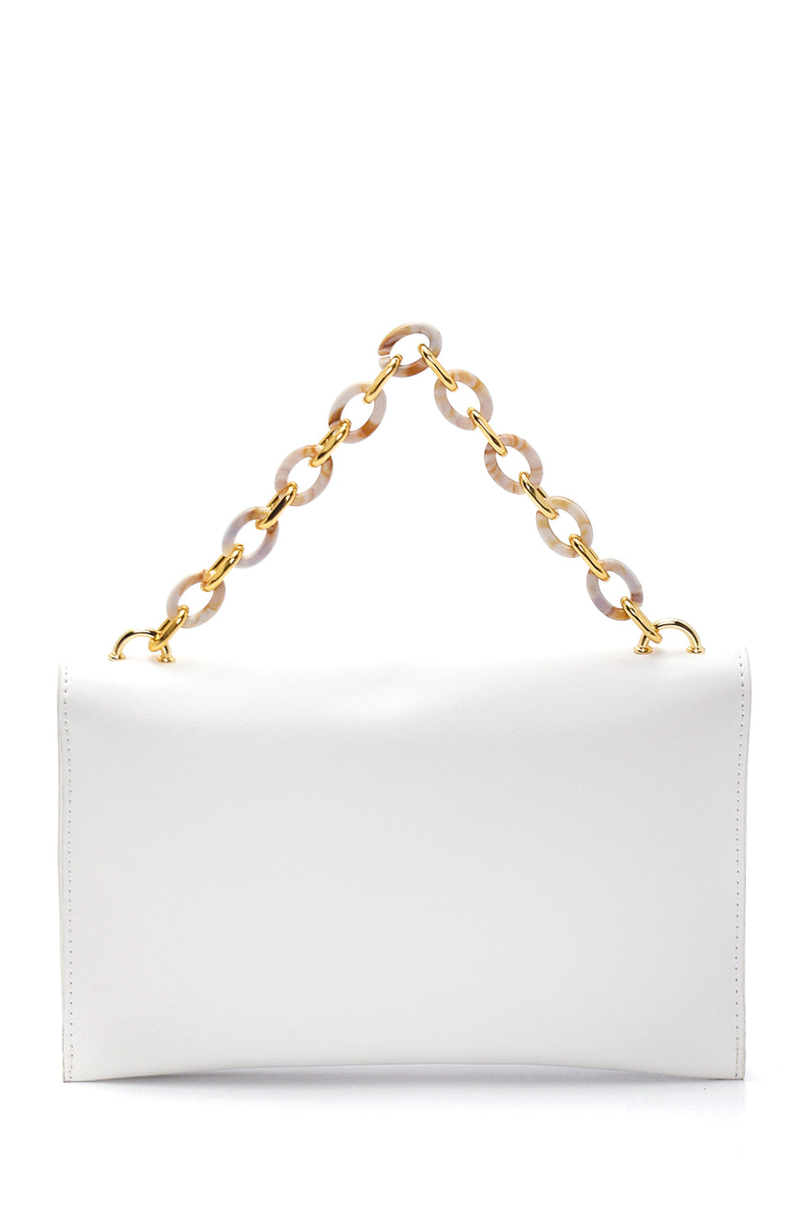 Women's White Portfolio Bag