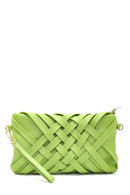 Women's Green Braided Portfolio | Derimod