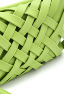 Women's Green Braided Portfolio | Derimod