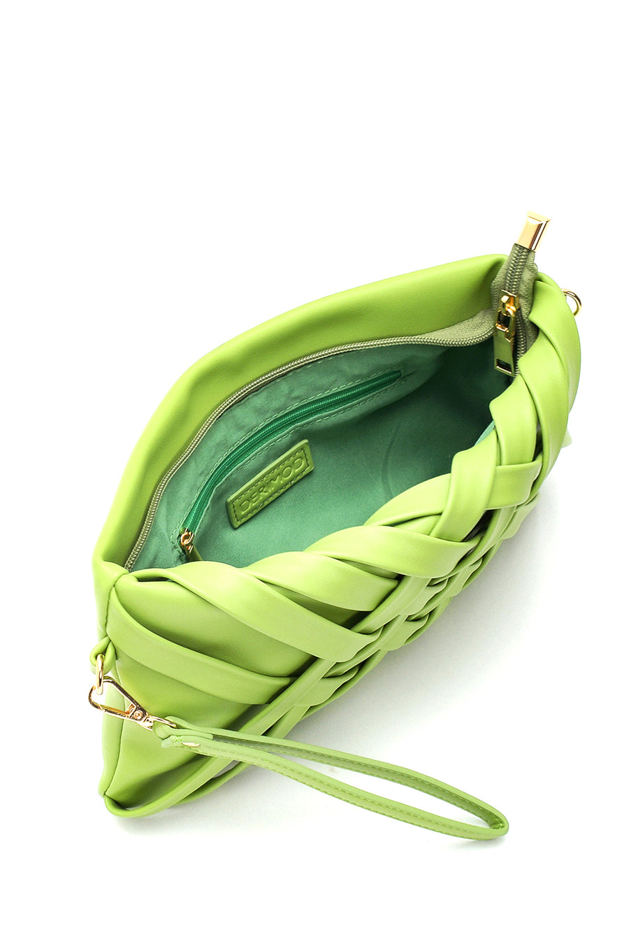 Women's Green Braided Portfolio