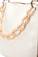 Women's Beige Double Color Shoulder Bag | Derimod